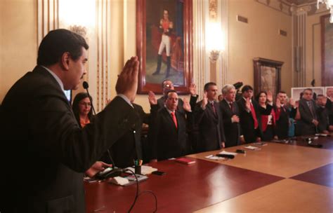 ministros del poder ejecutivo en venezuela